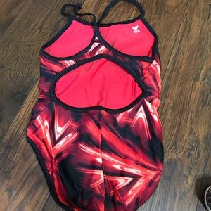 TYR women’s reversible bathing suit.